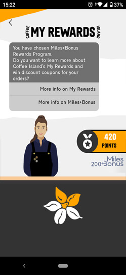 MY COFFEE ISLAND app