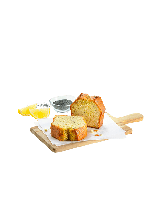 Cake λεμονιού με παπαρουνόσπορο