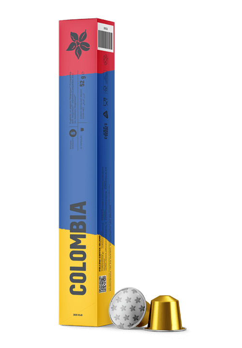 Κάψουλες Αλουμινίου Espresso Colombia Dulima (10 τεμ)