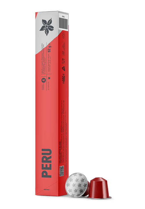 Κάψουλες Αλουμινίου Espresso Peru (10 τεμ)