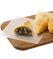 Mini spinach cheese pie