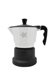 Espresso Coffee Maker 3 cups (White)