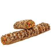 Wholegrain pie with vegetables