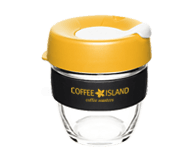 Glass Keep Cup Black 8οz