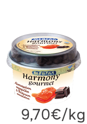 Harmony Gourmet Caramel Salted & Dark Chocolate Belgian MEVGAL 160g