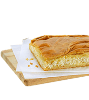 Traditional cheese pie