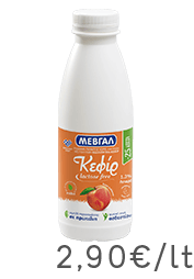 Lactose free Kefir with Peach MEVGAL 330ml