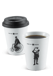 Κούπα Coffee Island wake up people 12oz