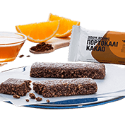 Oat bar with orange and cocoa 60g