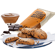 Cookies stuffed with peanut butter