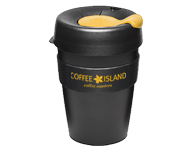 Plastic Keep Cup Black 12οz