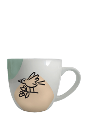 Collectible Porcelain Mug Coffee Island 350ml