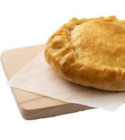 Ham and cheese pie with tomato sauce